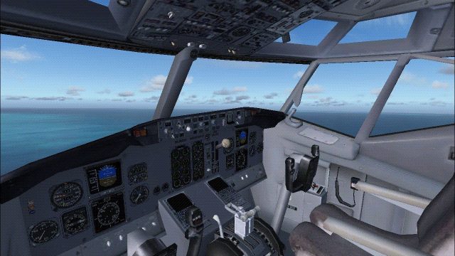 Screenshot 1 — Boeing 737-400 Package