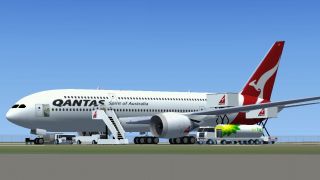 Screenshot 1 — Qantas Boeing 700 Double Decker