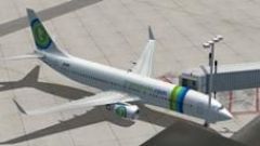 Screenshot 1 — Transavia Boeing 737-800