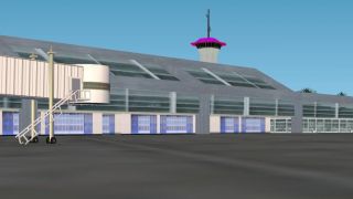 Screenshot 2 — FS2002, El Toro International Airport V3, Orange County, California