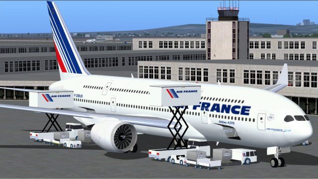 Screenshot 1 — Air France Airbus A370