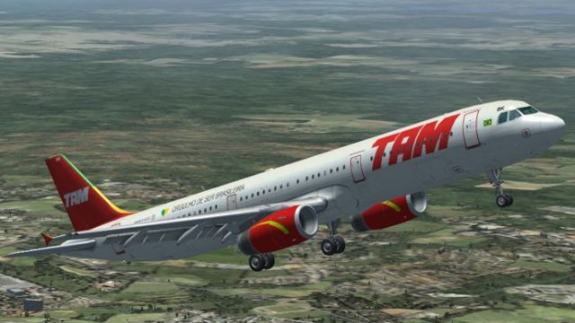 Screenshot 1 — TAM Airbus A321