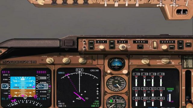 Screenshot 1 — Boeing 747-400 Complete Package