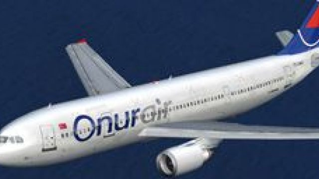 Screenshot 1 — Onur Air Airbus A300B4-605R