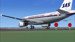Screenshot 2 — SAS Airbus A319 OY-KBO Retro Livery