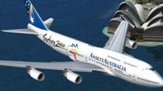 Screenshot 1 — Ansett Boeing 747-400 GE VH-ANA