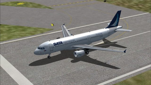 Screenshot 1 — SATA Internacional Airbus A320 CS-TKK