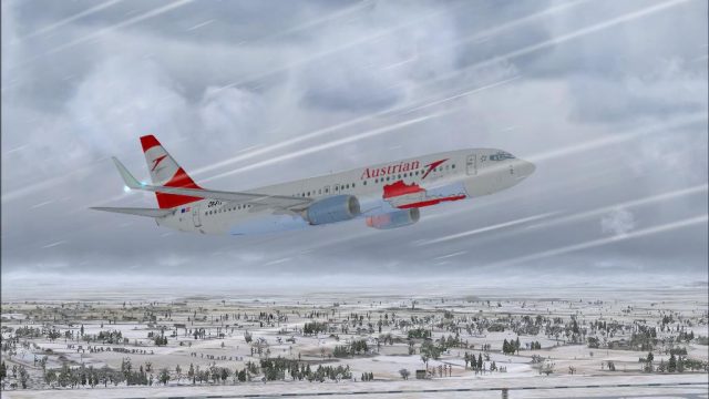Screenshot 1 — Austrian Special Boeing 737-800