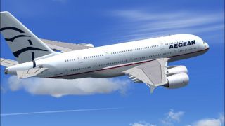 Screenshot 1 — Aegean Airlines Airbus A380-800 Repaint
