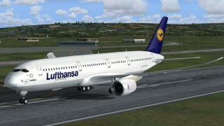 Screenshot 3 — Aeroflot Airbus A350 Demo Version