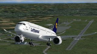 Screenshot 1 — Aeroflot Airbus A350 Demo Version