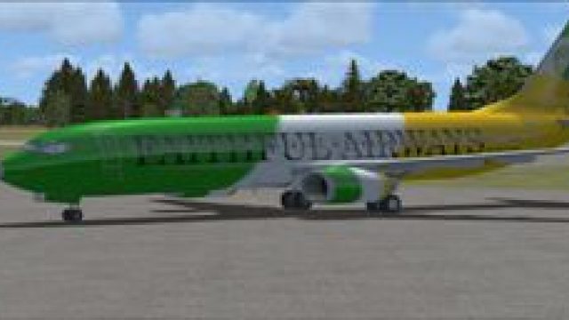 Screenshot 1 — Offaly GAA Boeing 737-800