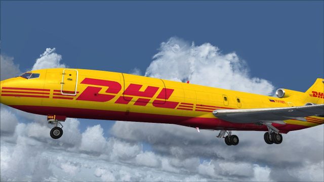 Screenshot 1 — DHL Express Boeing 727-200F