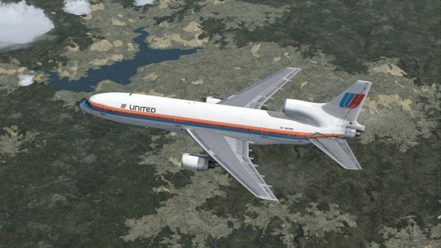 Screenshot 1 — United Airlines Lockheed L-1011 TriStar N510PA