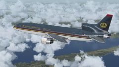 Royal Jordanian Lockheed L-1011 TriStar JY-AGA for FSX