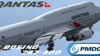 Screenshot 1 — Qantas Boeing 747-400