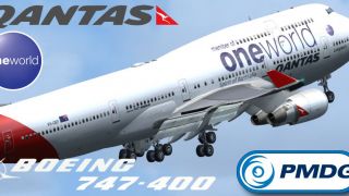 Screenshot 1 — Qantas 'One World' Boeing 747-400