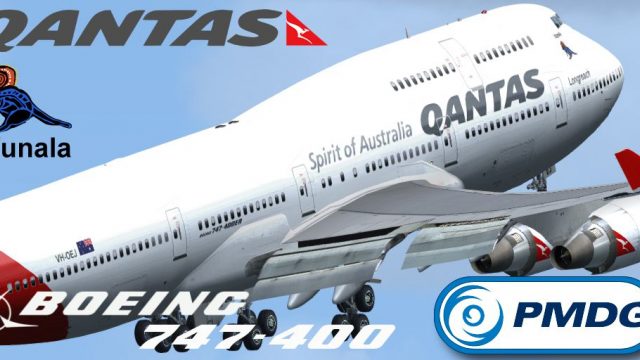 Screenshot 1 — Qantas 'Wunala' Boeing 747-400