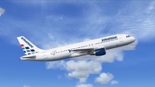Screenshot 1 — Strategic Airbus A320-214