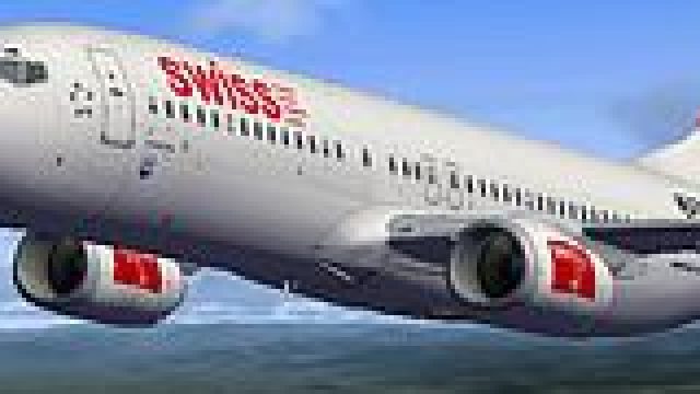 Screenshot 1 — Swiss Boeing 737-800 registration HB-FUN