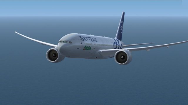Alitalia Skyteam Boeing 777-200 for FSX