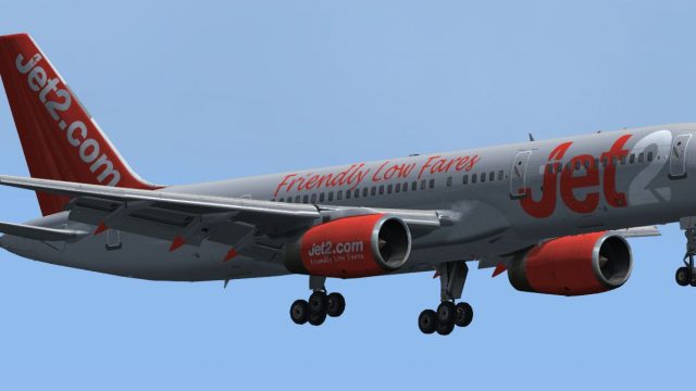 Screenshot 1 — Jet2 Boeing 757-21B