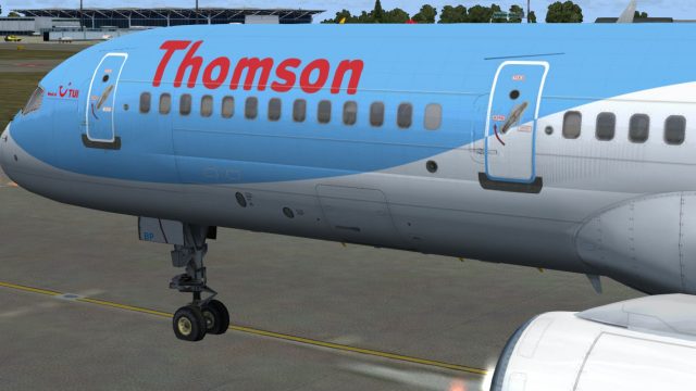 Screenshot 1 — Thomson Airways Boeing 757-2G5WL