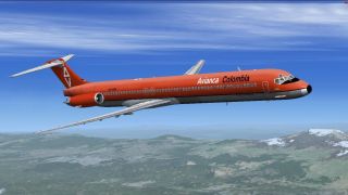 Screenshot 2 — Avianca McDonnell Douglas MD-81/82 Retro