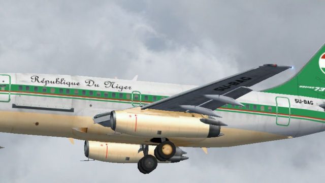 Screenshot 1 — Republique du Niger Boeing 737-200