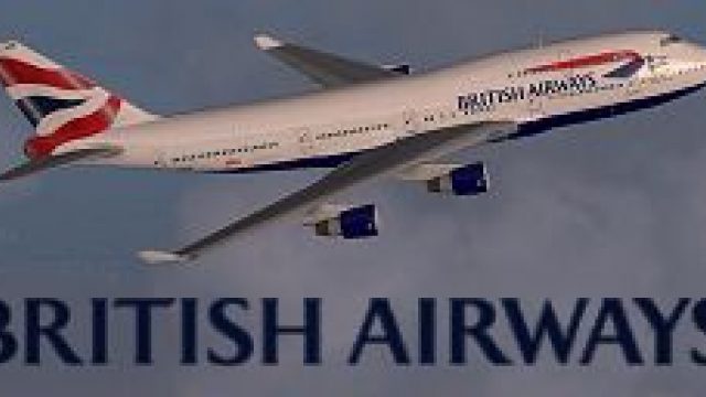 Screenshot 1 — British Airways Boeing 747-400 in Union Flag livery