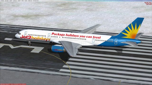 Screenshot 1 — Jet2 Holidays Boeing 757