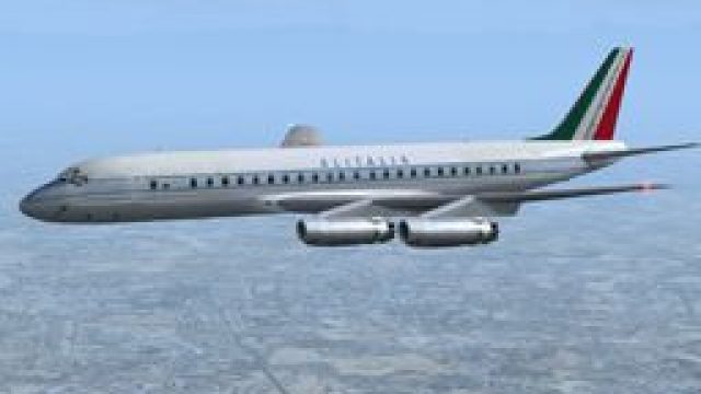 Screenshot 1 — Alitalia Douglas DC-8
