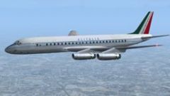 Screenshot 1 — Alitalia Douglas DC-8