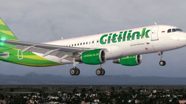 Screenshot 1 — Citilink Airbus A320-200 PK-GLV