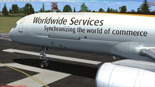 Screenshot 1 — UPS Boeing 757 Four-Pack