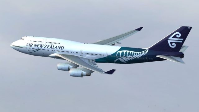 Screenshot 1 — Air New Zealand Boeing 747-400 Revised Livery