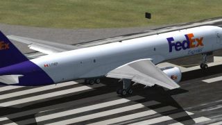 Screenshot 3 — Fedex Boeing 757 Three-Pack
