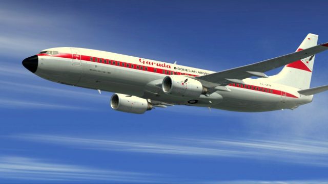 Screenshot 1 — Garuda Indonesia Boeing 737-800NG PK-GFM