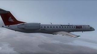 Screenshot 1 — Mozambique Express (MEX) Embraer 145