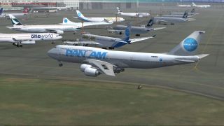 Screenshot 2 — Pan Am Boeing 747-8i