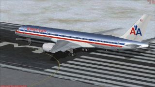 Screenshot 1 — American Airlines Boeing 757-200