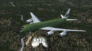 Screenshot 1 — Braniff International Douglas DC-8 Green Jellybean