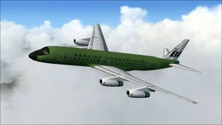 Screenshot 2 — Braniff International Douglas DC-8 Green Jellybean