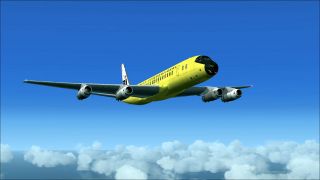 Screenshot 4 — Braniff International Douglas DC-8 Yellow Jellybean