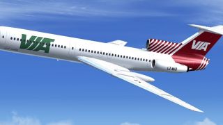 Screenshot 2 — Tupolev Tu-154 B-2 Updated Package