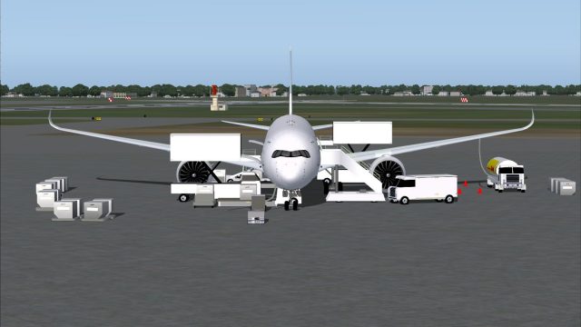 Screenshot 1 — Paint Kit Airbus A350-800 V4
