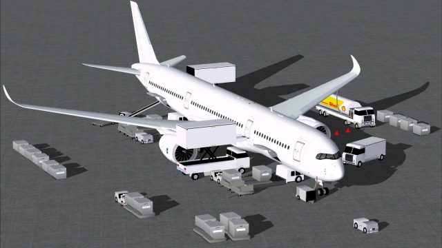 Screenshot 1 — Paint Kit Airbus A350-900 V4