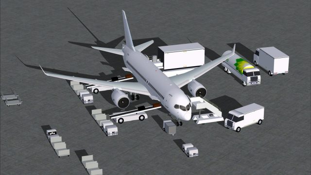 Screenshot 1 — Paint Kit Bombardier CSeries 100 V4