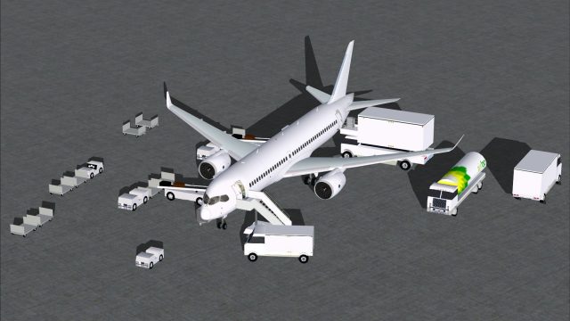 Screenshot 1 — Paint Kit Bombardier CSeries 300 V4