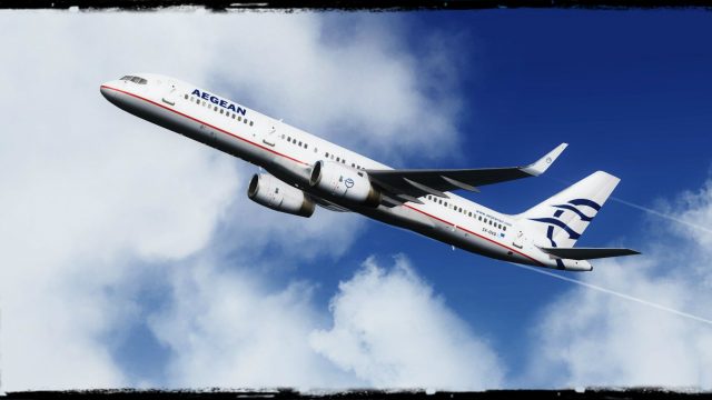 Screenshot 1 — Aegean Airlines Boeing 757-200